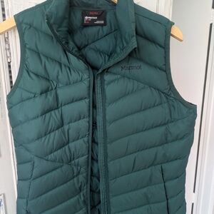 Marmot Forest Green Quilted Vest